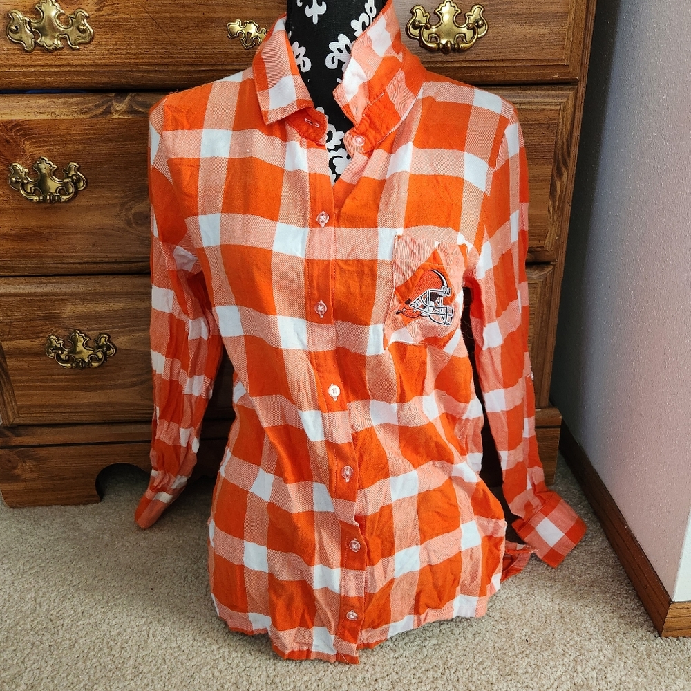 NFL Apparel Browns Flannel